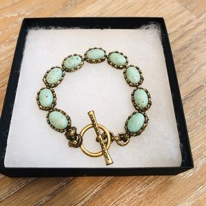 Lucky Brand Turquoise Stone Bracelet